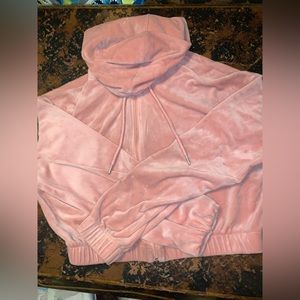 Light pink cropped jacket!